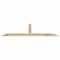Ekena Millwork Portland Rough Sawn Timber Gable Bracket, Douglas Fir, 84"W x 17"H x 2"D x 4"F, 5/12 Pitch GBW084X17X0204POR00RDF - alternate 1